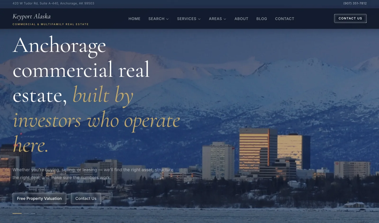 Keyport Alaska website